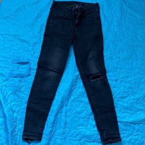 American Eagle ripped jeans